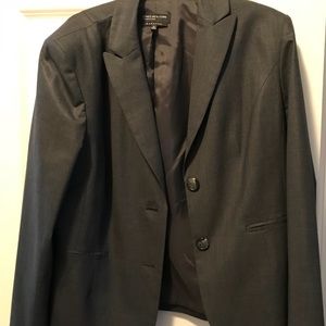 Jones New York gray suit coat
